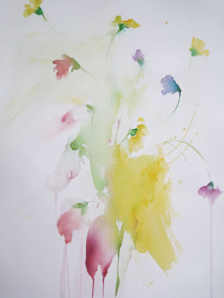 GW_Nº5 - Watercolour - 50x70
