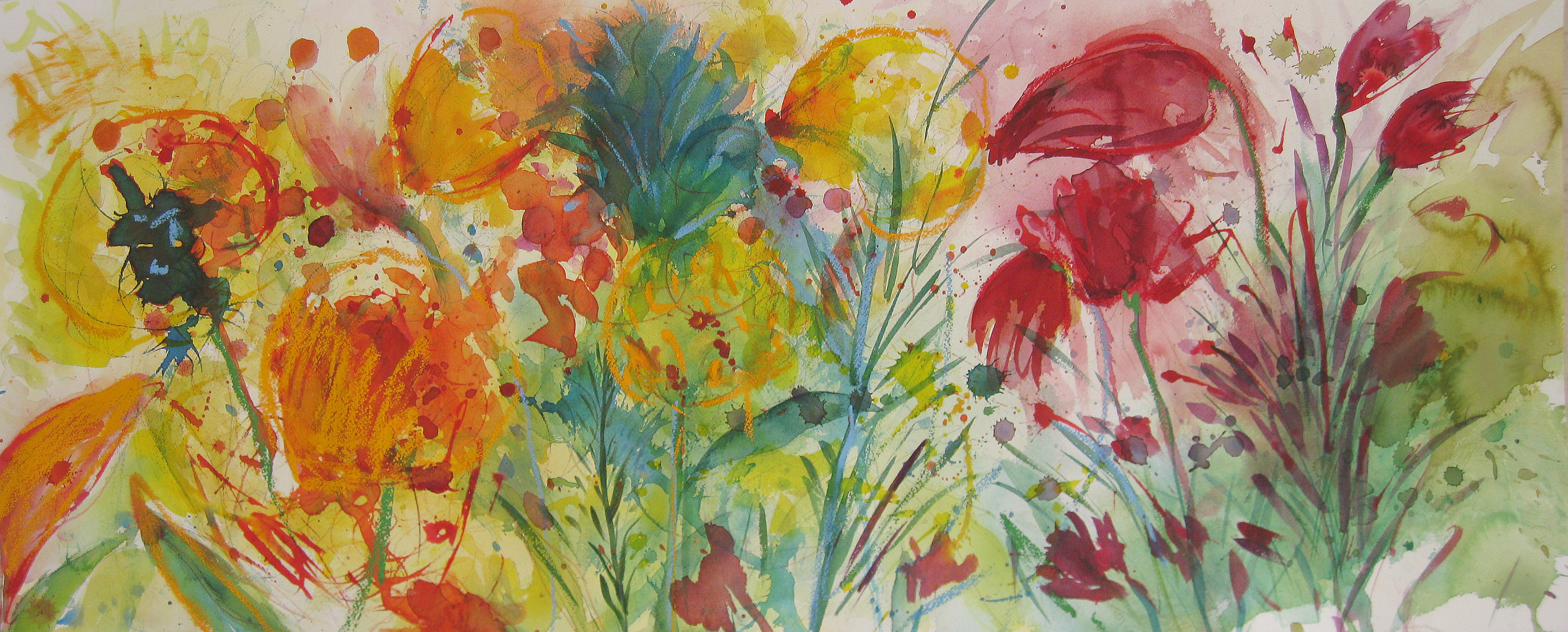 GW_Nº11 - Watercolour - 30x80