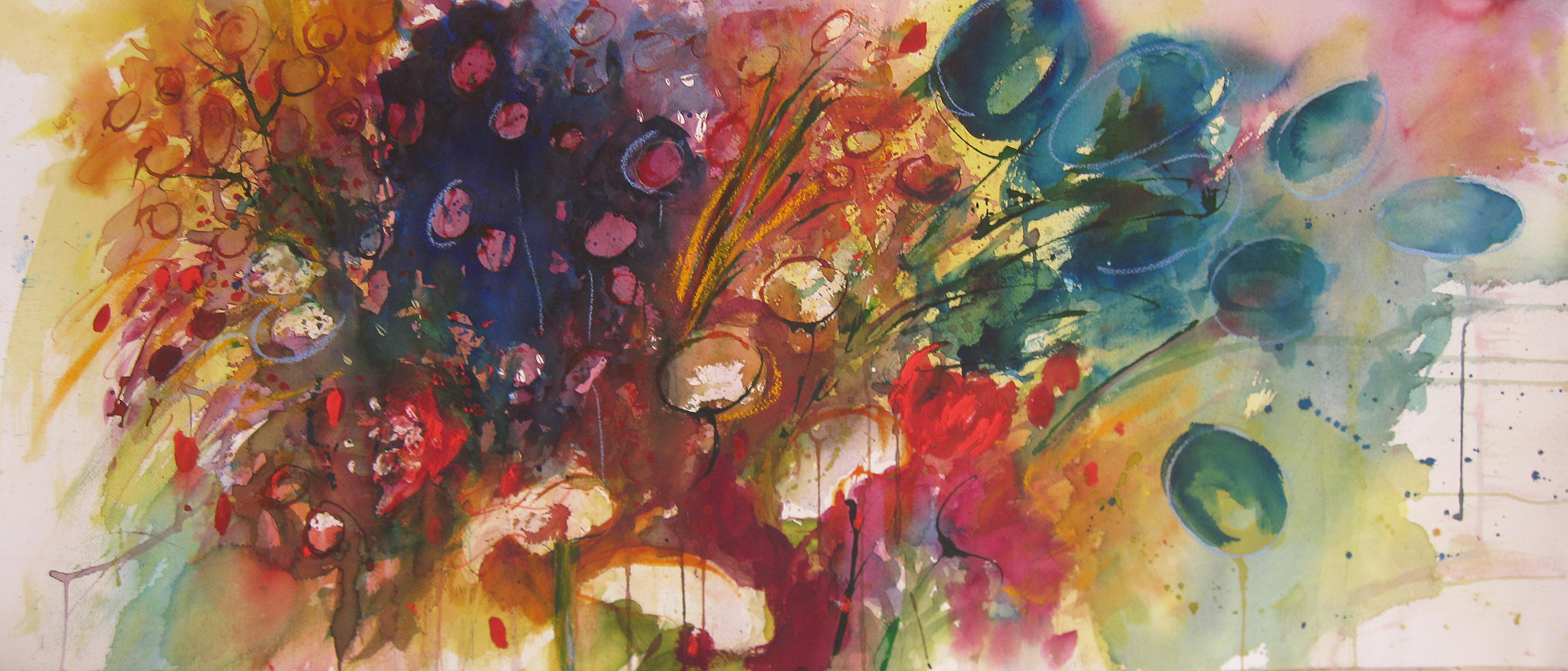 GW_Nº13 - Watercolour - 30x80
