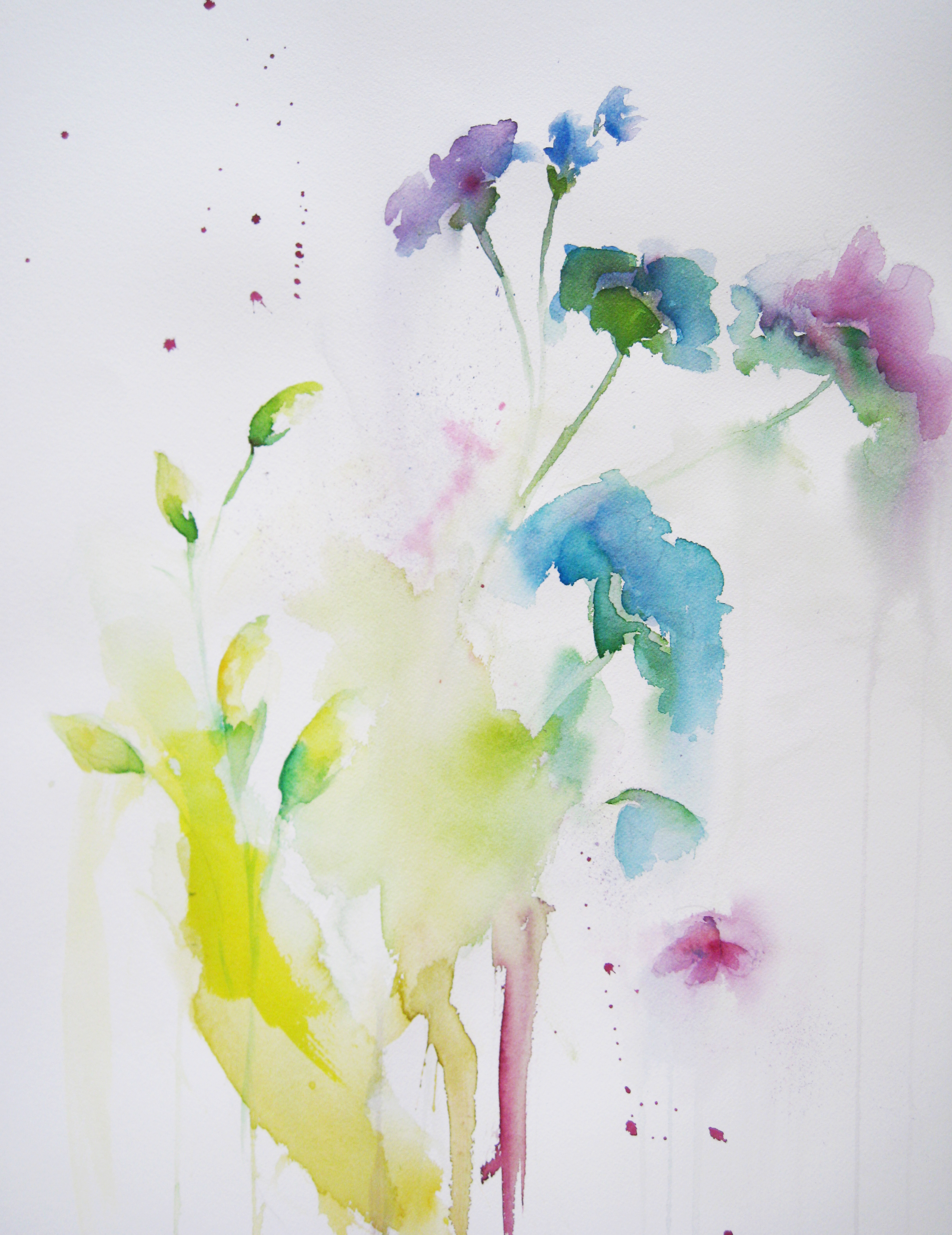 GW_Nº3 - Watercolour - 50x70