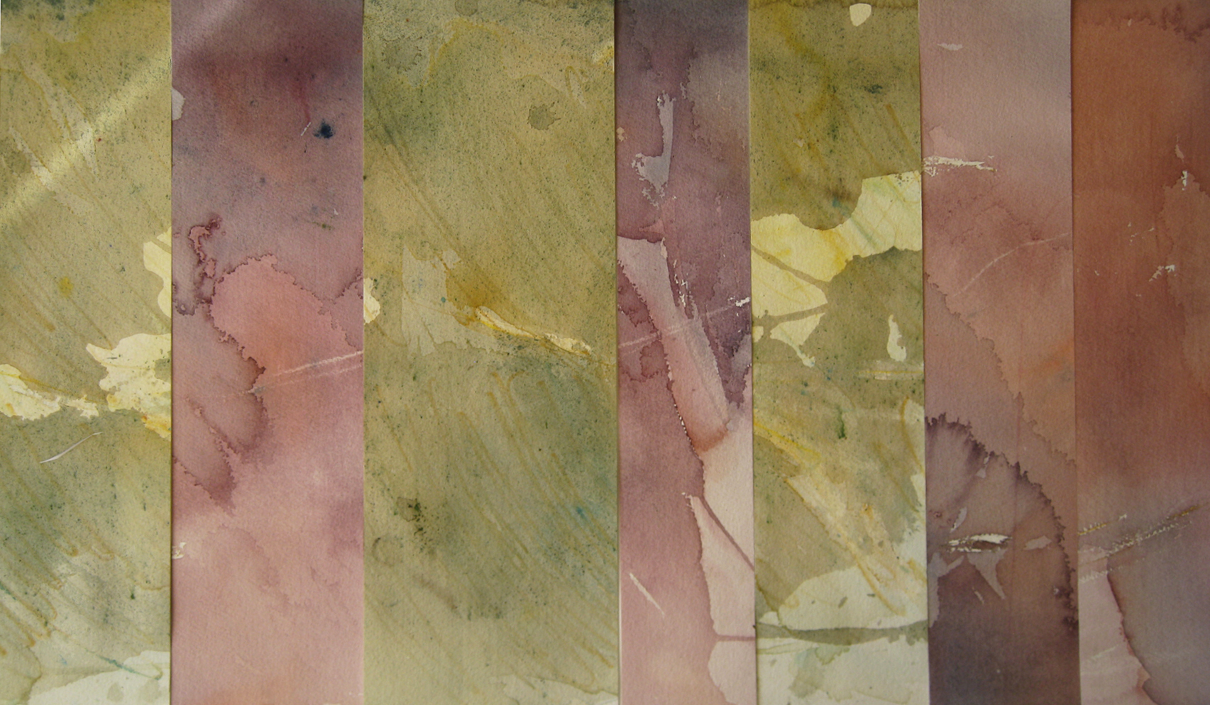 Stripes_Nº28 - Watercolour - 38x63