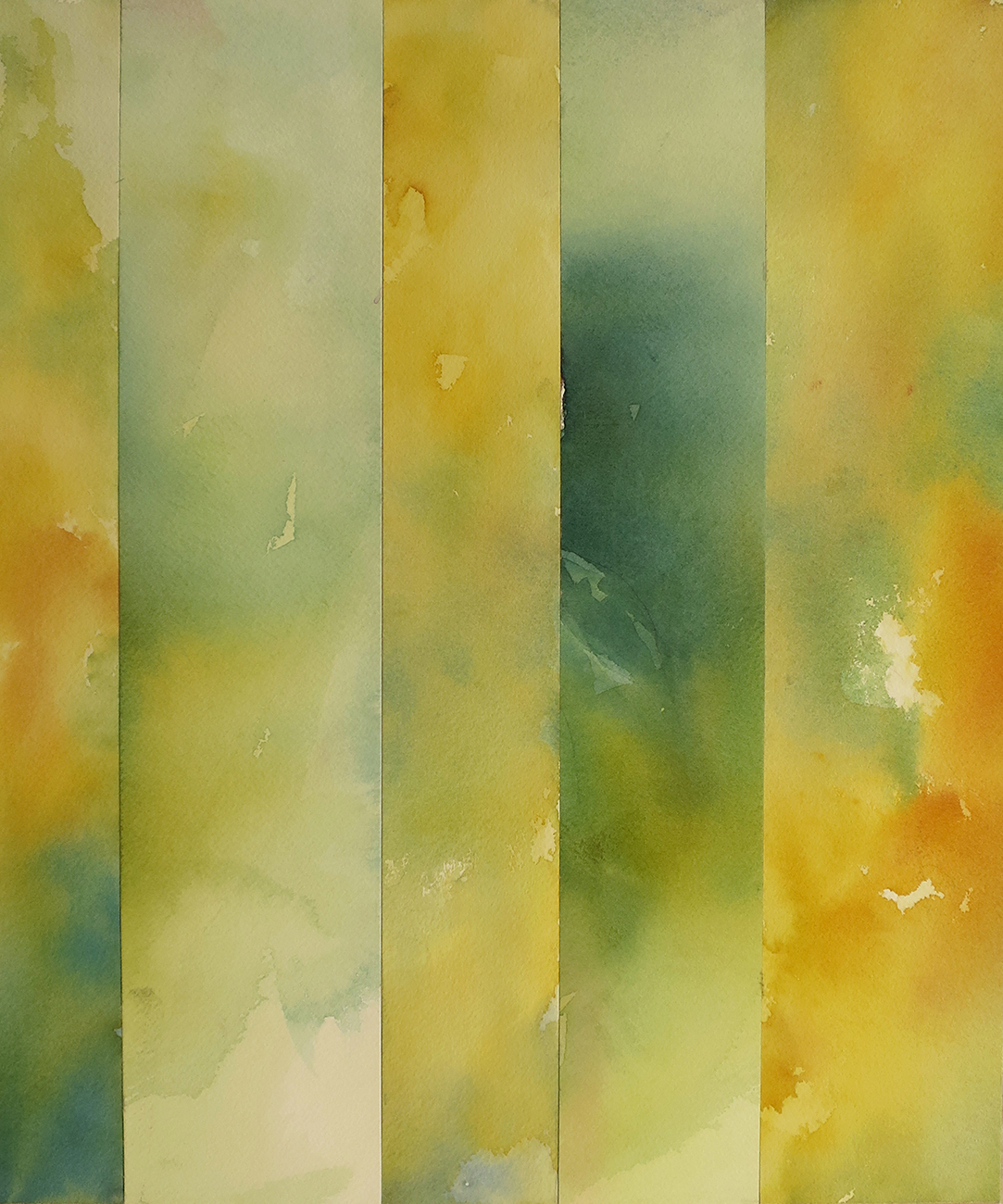 Stripes_Nº21 - Watercolour - 35x42